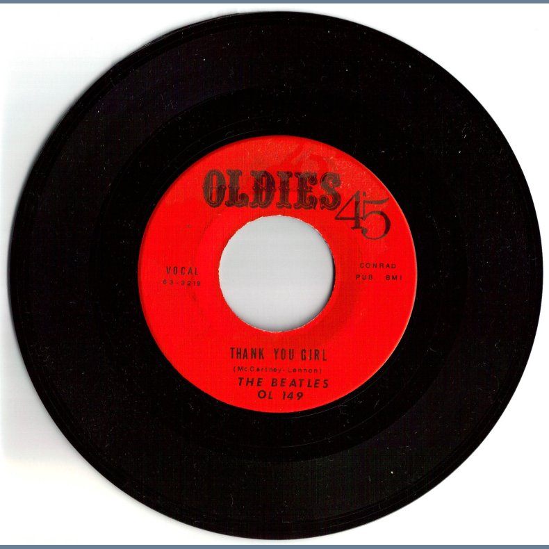 Do You Want To Know A Secret b/w Thank You Girl