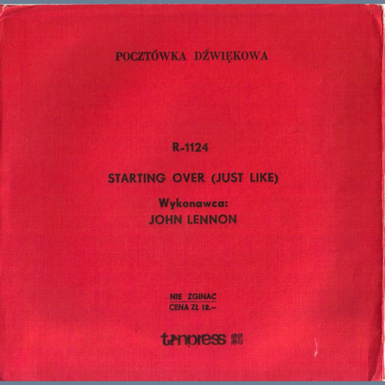 Starting Over (Just Like)