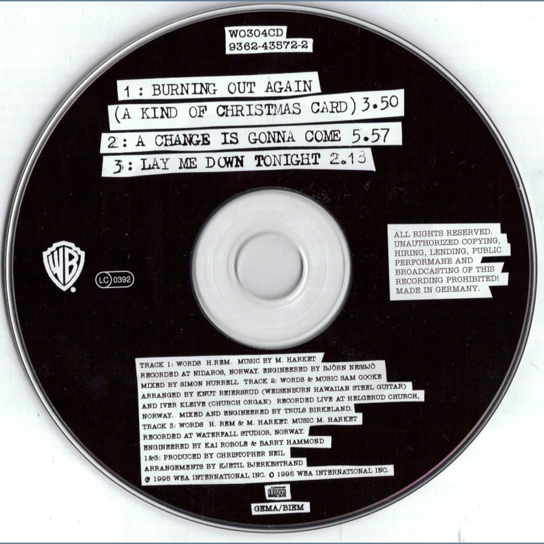 Burning Out Again (A kind of christmas card)