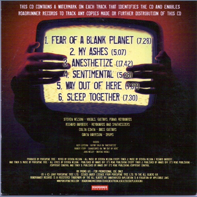 Fear Of A Blank Planet