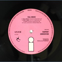 Full House - 1st Issue - Pink 'i' Labels, Original Pressing With Gold Printed Black Tracklisting Box