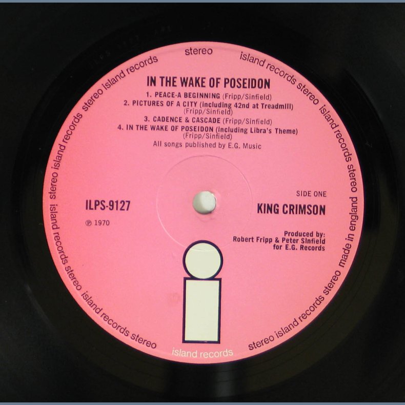 In the wake of Poseidon - Original UK Vinyl Pressing