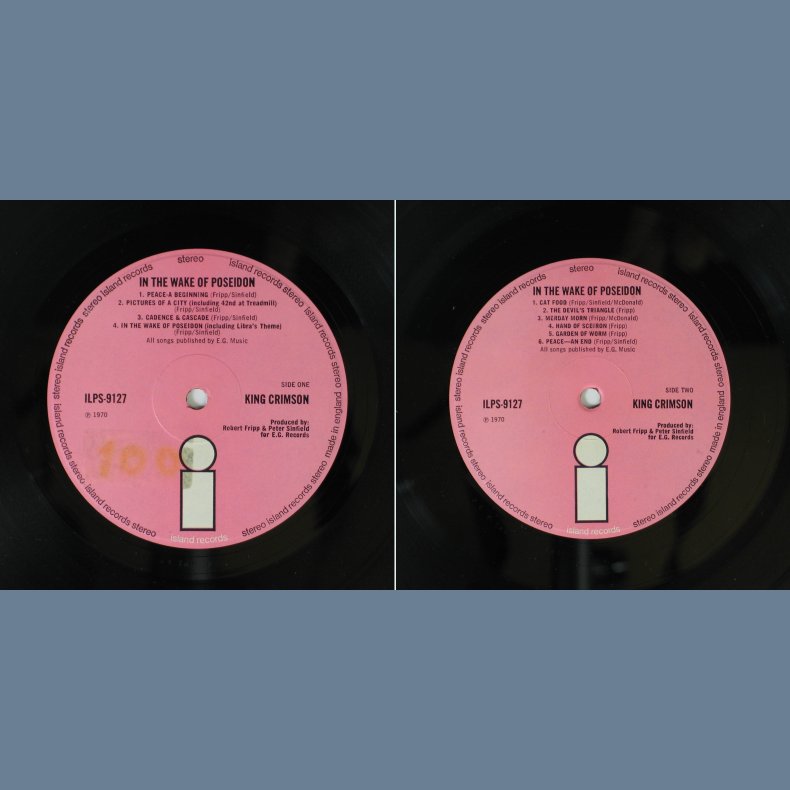 In the wake of Poseidon - Original UK Vinyl Pressing