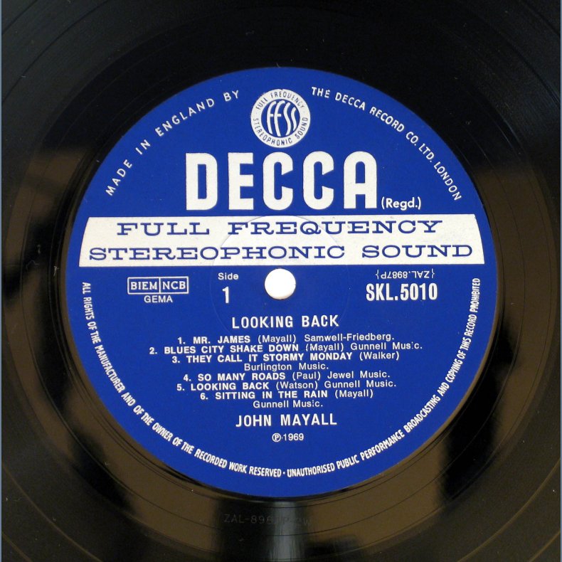 Looking Back - Original UK 11-track 1-st Pressing LP - Unboxed Labels