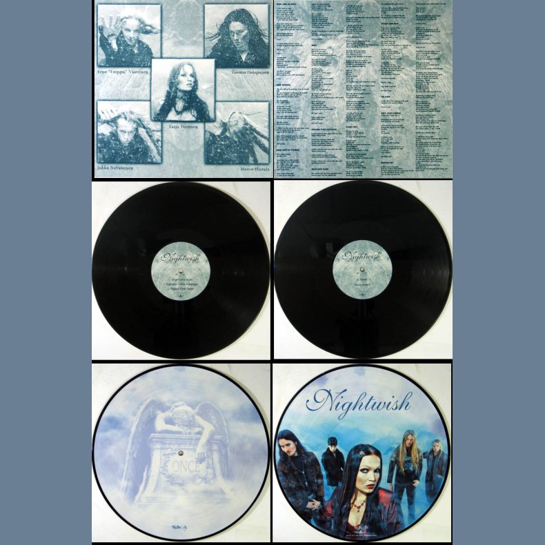 Once - 2004 German Limited Edition Picture Disc LP Incl. Bonus 12" 