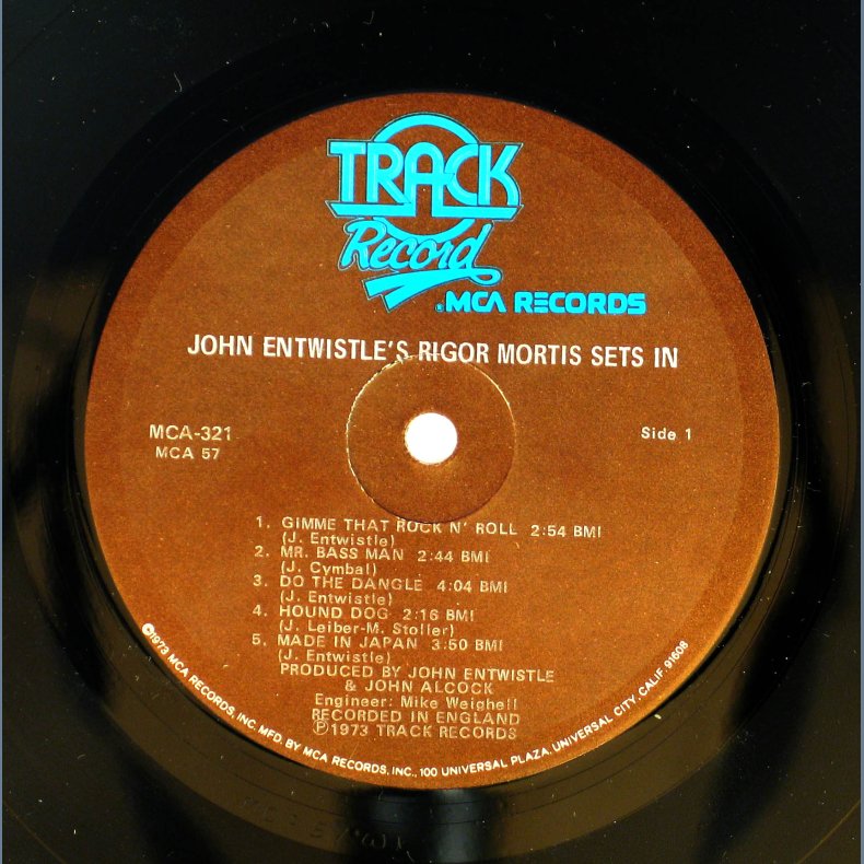 Rigor Mortis Sets In