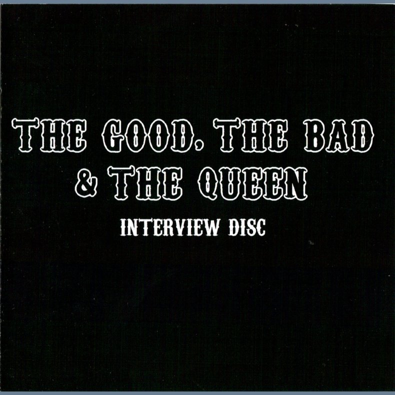 The Good, The Bad And The Queen Interview disc