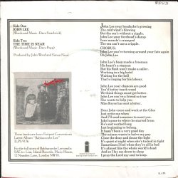  John Lee b/w The Time Is Near