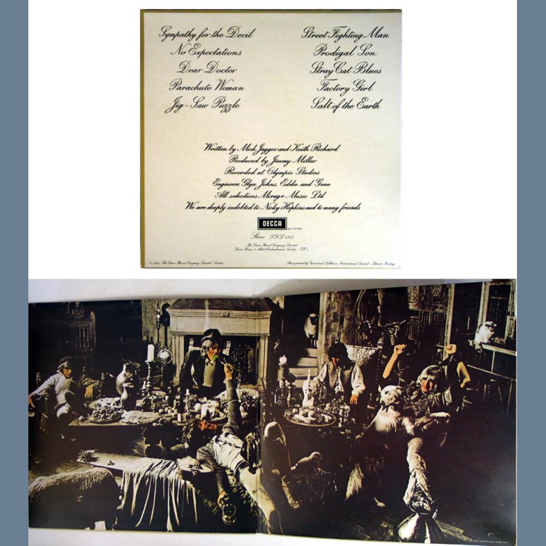 Beggars Banquet - Original 1968 10-track Stereo Vinyl LP