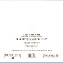 Hail Hail Hail b/w Benediction/ Malediction