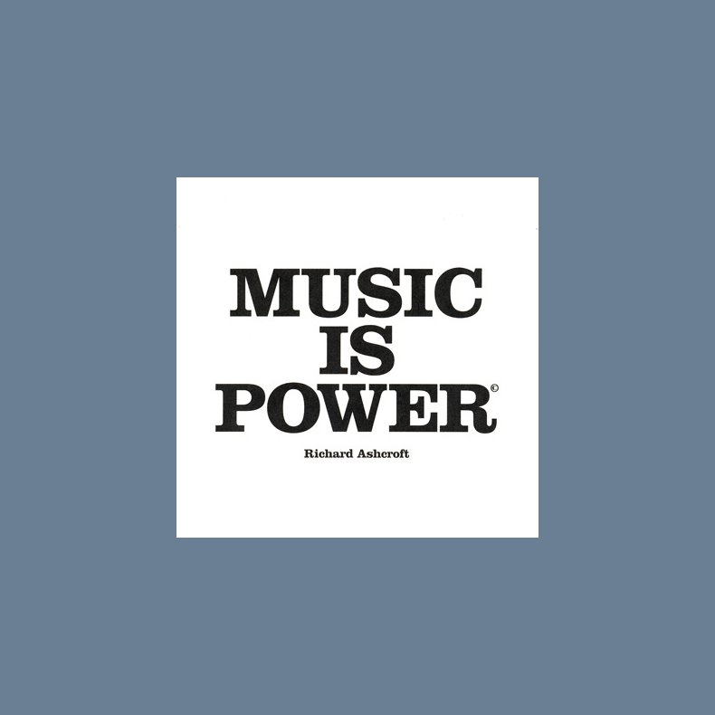 Music Is Power