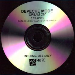 Dream On - 2001 UK Mute 8-track promotional Issue CD-R acetate 