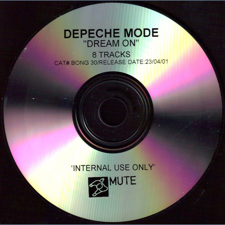 Dream On - 2001 UK Mute 8-track promotional Issue CD-R acetate 