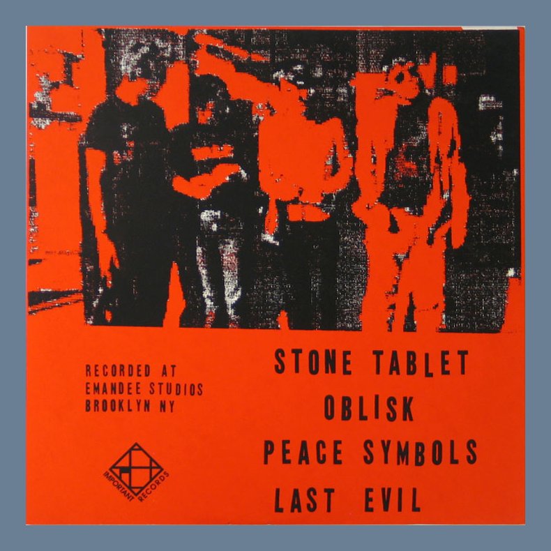 Stone Tablet - 2006 US Important label 4-track Limited edition
