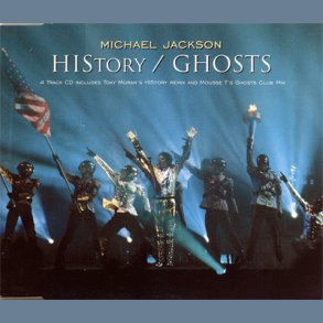 HIStory/Ghosts - 1997 Austrian pressed Epic label 4-track CD Single