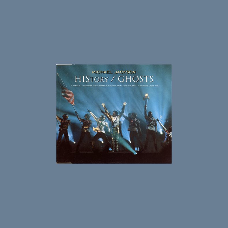 HIStory/Ghosts - 1997 Austrian pressed Epic label 4-track CD Single