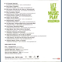 p 'Let The Music Play' CD Sampler