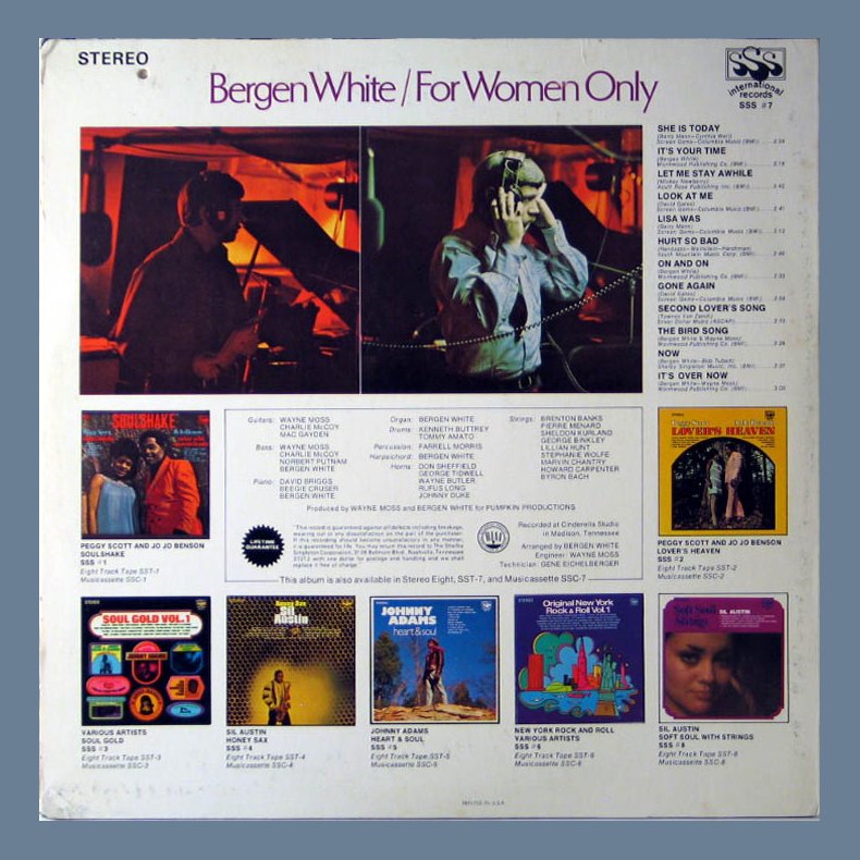 For Women Only - Original 1969 US 