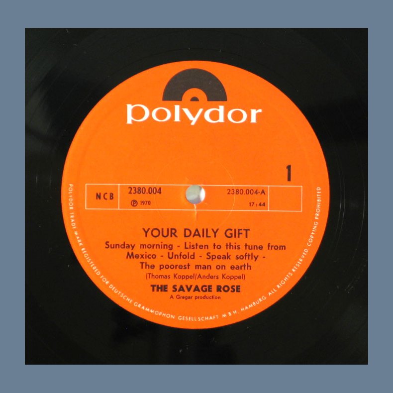 Your Daily Gift - Original Danish Vinyl Issue