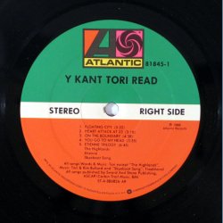 Y Kant Tori Read - Original US Vinyl Promotional Issue