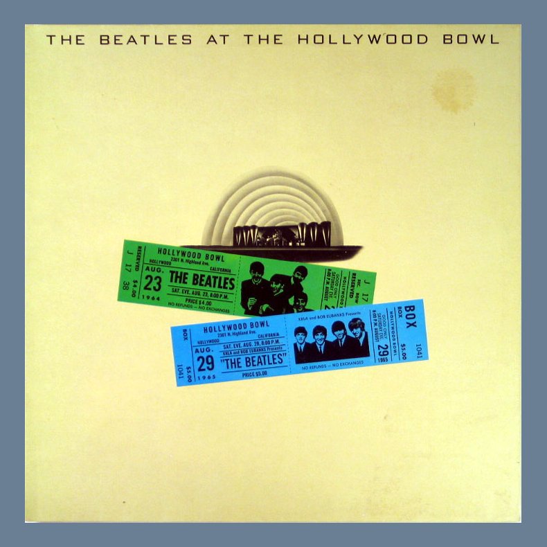 The Beatles At The Hollywood Bowl - Original 1977 UK Parlophone 13-track LP