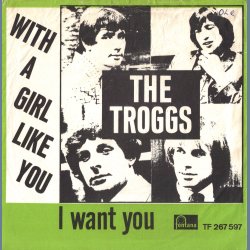 With A Girl Like You b/w I Want You