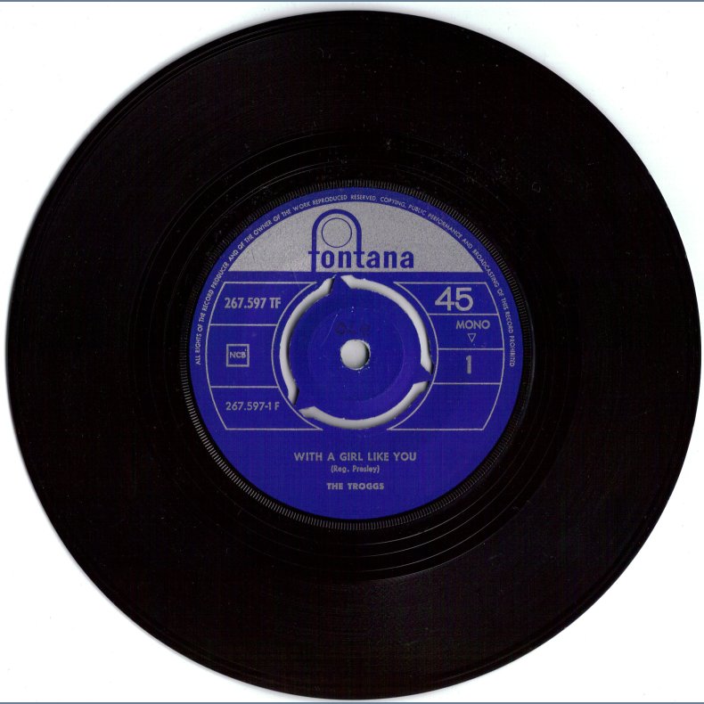 With A Girl Like You b/w I Want You