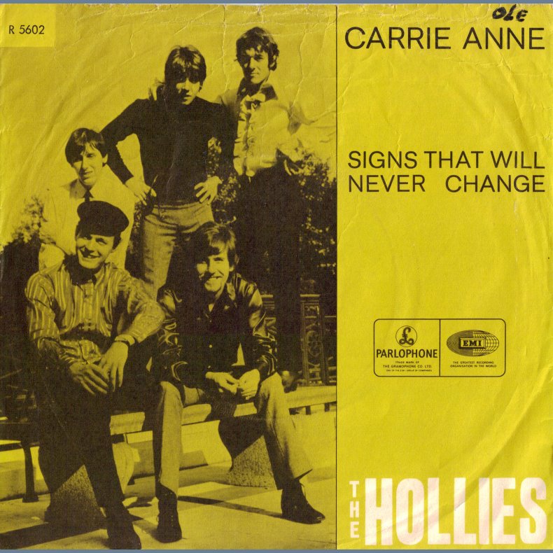 Carrie Anne b/w Signs That Will Never Change