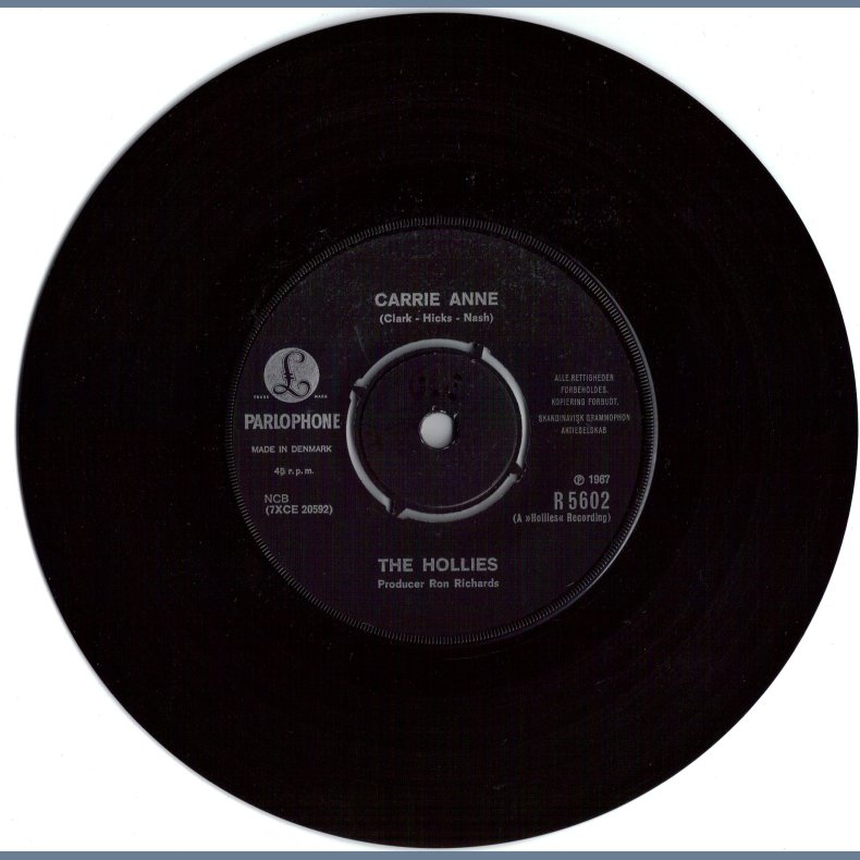 Carrie Anne b/w Signs That Will Never Change