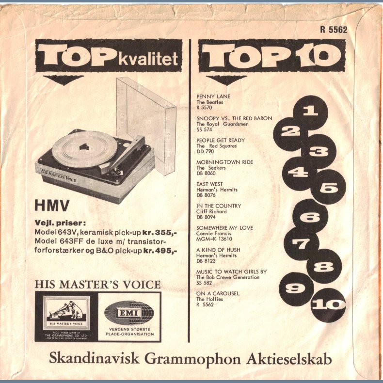 On A Carousel b/w All The World Is Love