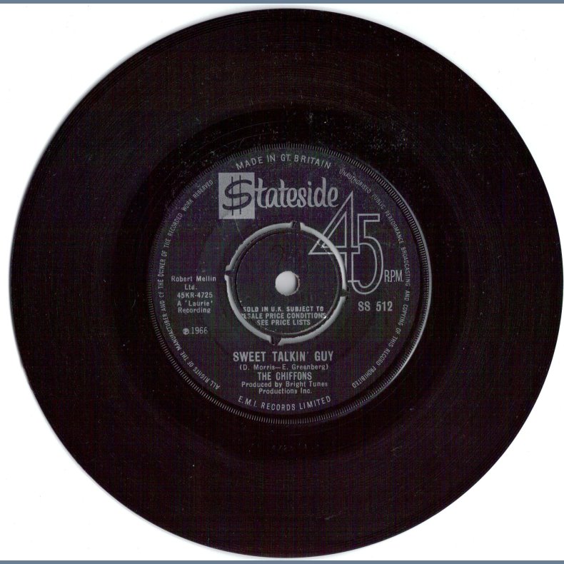 Sweet Talkin' Guy b/w Did You Ever Go Steady