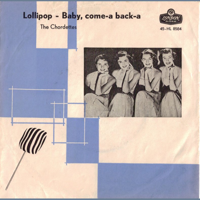 Lollipop b/w Baby Come-a Back-a