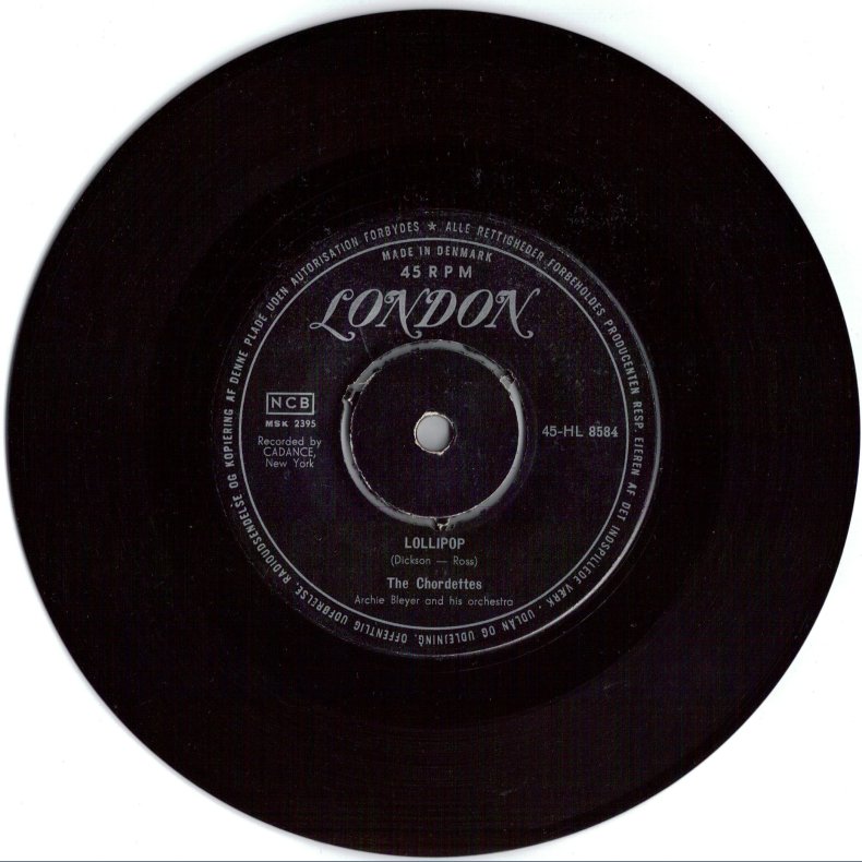 Lollipop b/w Baby Come-a Back-a