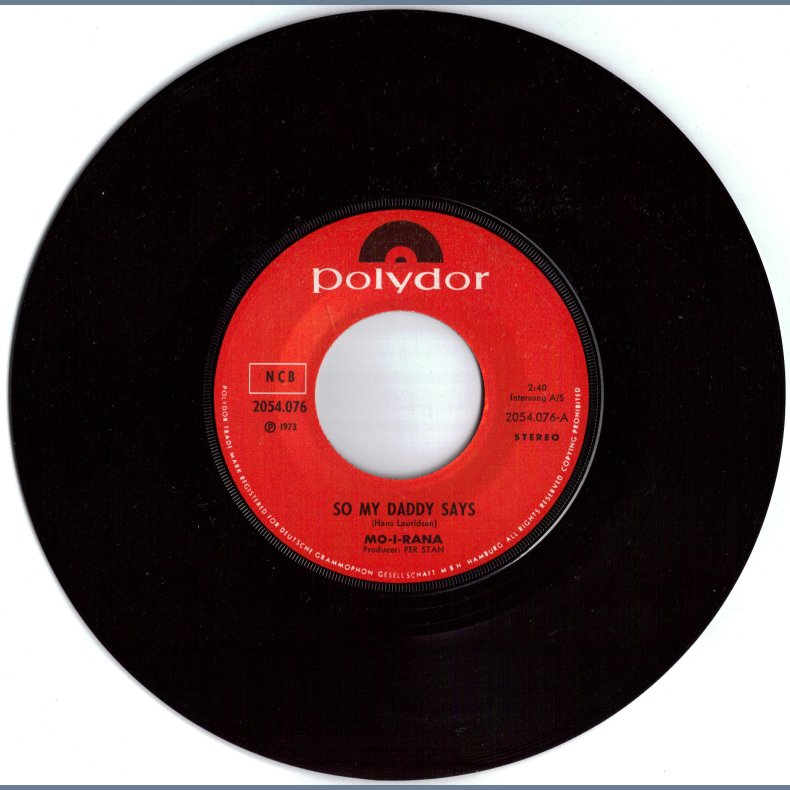 So My Daddy Says b/w Alone