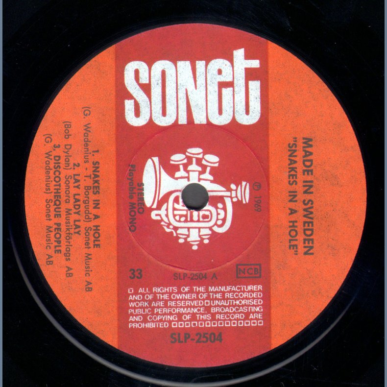 Snakes In A Hole - Original Pressing