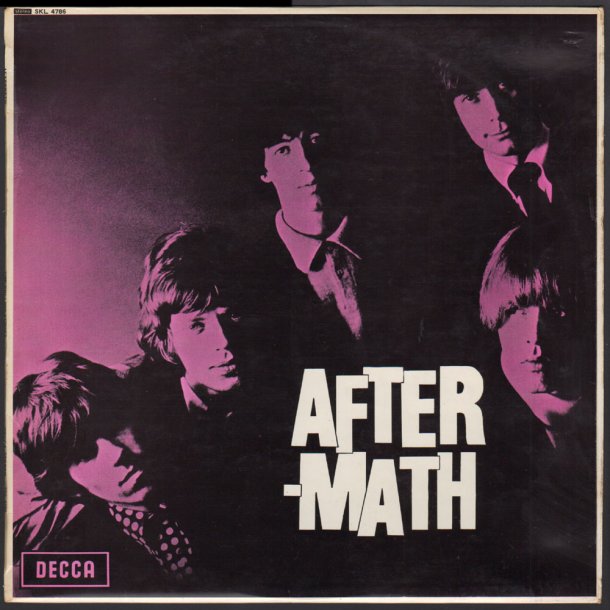 Aftermath - 1968/9 UK 14-track Stereo LP - Nongrooved and unboxed logo Labels  