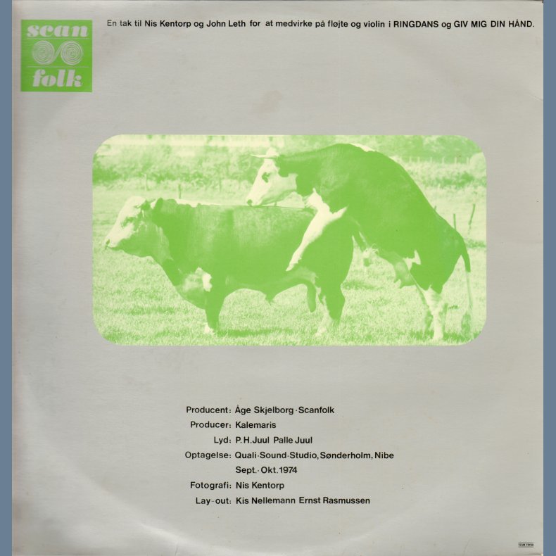 Staldfrs - Original 1974 Norwegian Manufactured Scanfolk label 9-track LP