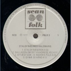 Staldfrs - Original 1974 Norwegian Manufactured Scanfolk label 9-track LP