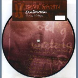 Saw Something b/w Deeper + Deeper - 2008 limited edition 2-track picture disc 7" Single