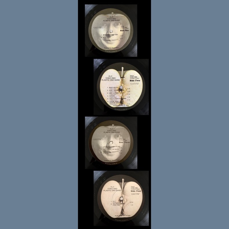 Fly - Original 1971 US Apple label 13-track 2LP - Jacksonville Pressing