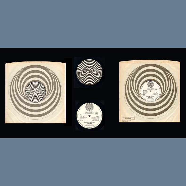 Crucifix In A Horseshoe - Original 1971 UK Vertigo label 9-tracl LP - Swirl Label Issue