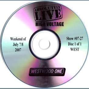 Absolutely Live High Voltage (West) #07-27