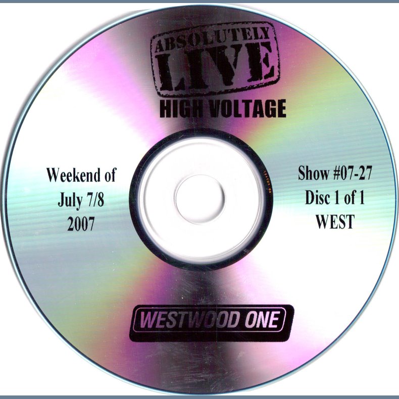 Absolutely Live High Voltage (West) #07-27