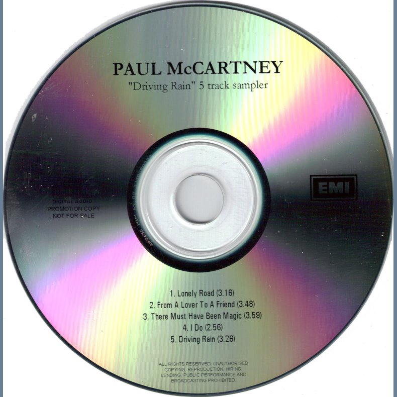 Driving Rain 5 track sampler