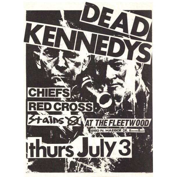 At The Fleetwood Thursday July 3 - 1980 US Poster