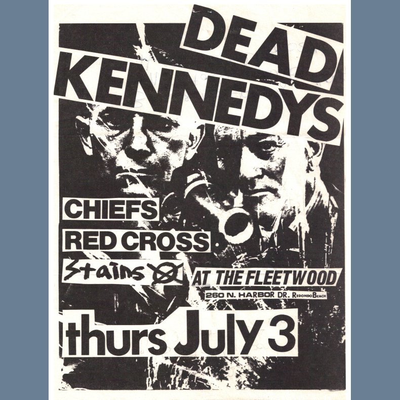 At The Fleetwood Thursday July 3 - 1980 US Poster