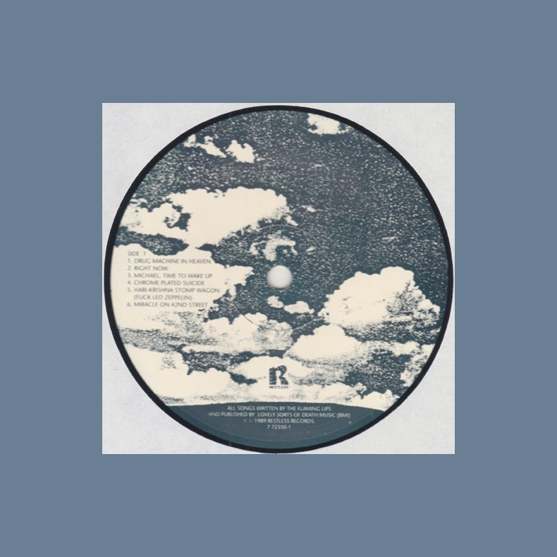 Telepathic Surgery - Original 1989 US Restless label 12-track LP