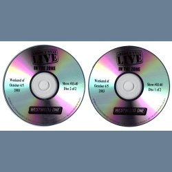 Absolutely live In The Zone - Show #03-40 -  2003 US Westwood One 2CD Radioshow