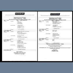 Absolutely live In The Zone - Show #03-40 -  2003 US Westwood One 2CD Radioshow