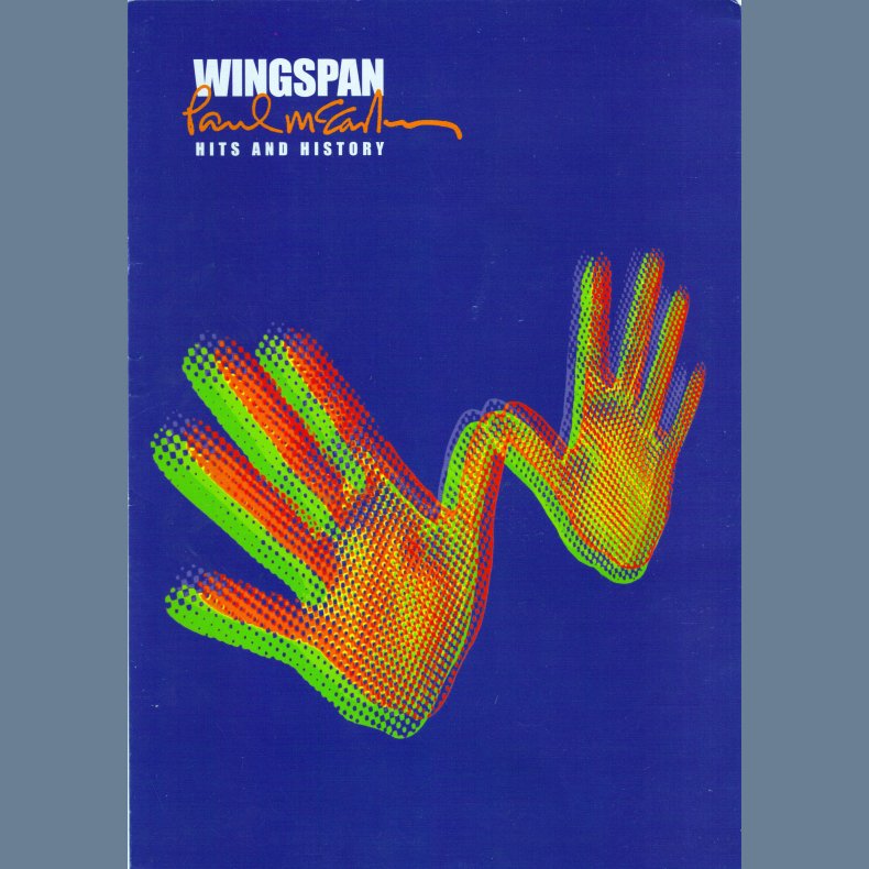 Wingspan - Hits And History - 2001 UK MPL/EMI label Promotional Issue 4-page Press Folder